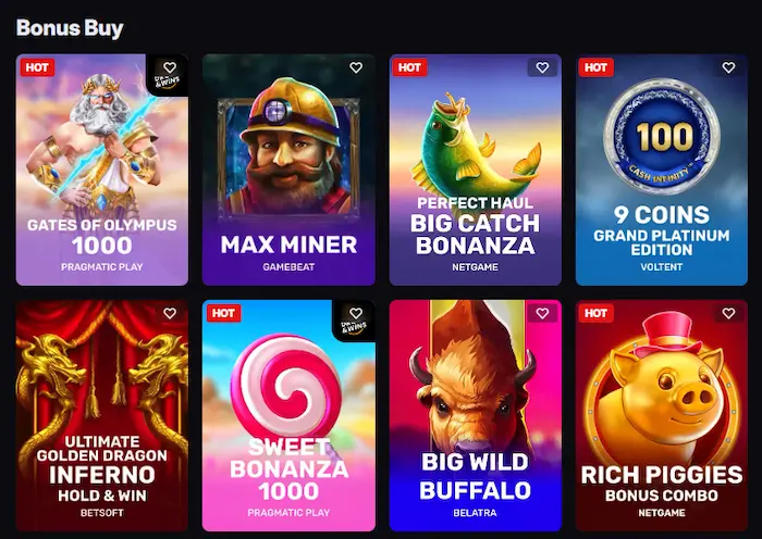 SkyCrown Pokies buy-bonus
